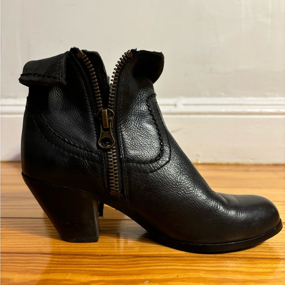 Sam Edelman Louie Fringe Boots Leather - Picture 4 of 6